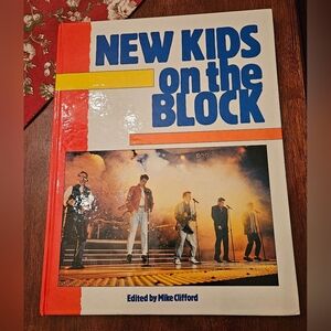 Vintage New Kids on the Block Hardcover Book (1990)
